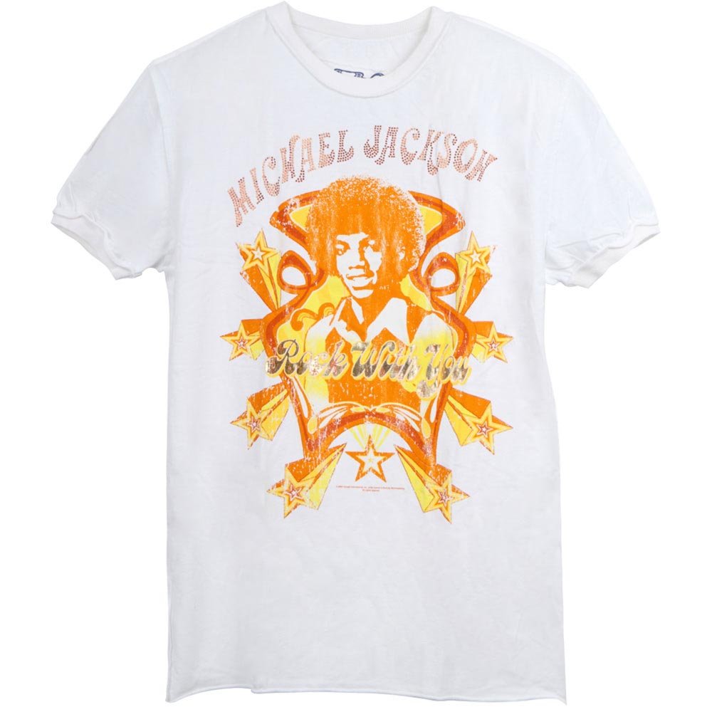 MICHAEL JACKSON マイケルジャクソン (2026年 映画公開 ) - ROCK WITH YOU / Amplified( ブランド ) / レア / Tシャツ / メンズ - PGS